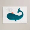 Petra Boase Whale Risograph Print