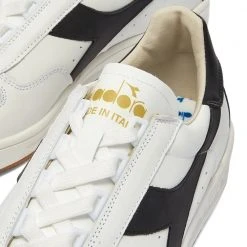 Diadora B.elite H Italia Sport White, Black & Gold
