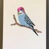Petra Boase Blue Budgie Print