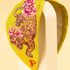 Powder Climbing Leopard Headband