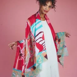 Powder Carnival Zebra Print Scarf