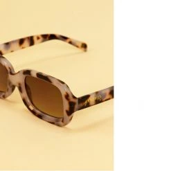 Powder Enya Sunglasses - White Tortoiseshell