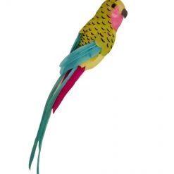 Petra Boase Green Feather Bird Clip Decoration