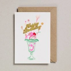 Petra Boase Greetings Card Happy Birthday Knickerbocker