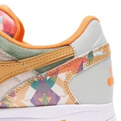 Diadora N9002 Camo Trainers - Oil Green/Dawn Blue