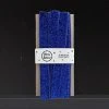 Petra Boase Elastic Ribbon - 3 Metres - Blue Glitter