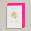 Petra Boase Iron On Patch Card - Happy Birthday Sunshine By