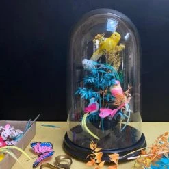 Petra Boase Yellow Feather Bird Clip Decoration Canary