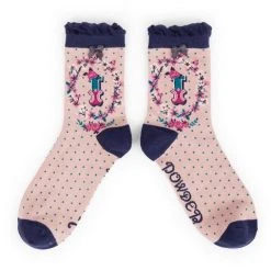 Powder Alphabet Sock