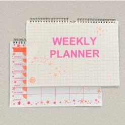 Petra Boase Weekly Planner - Neon