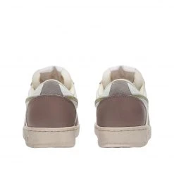 Diadora Scarpe Magic Basket Low Icona Donna White/Antler/Flint Gray