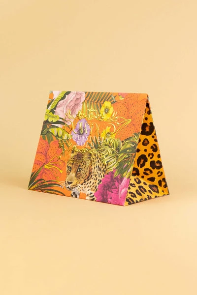 Powder Climbing Leopard Embroidered Headband 3 Powder Climbing Leopard Embroidered Headband