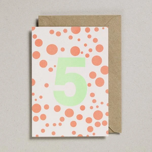 Petra Boase Fluorescent Risograph Age Card 4 Petra Boase Fluorescent Risograph Age Card