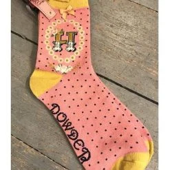 Powder Letter H Initial Ankle Socks