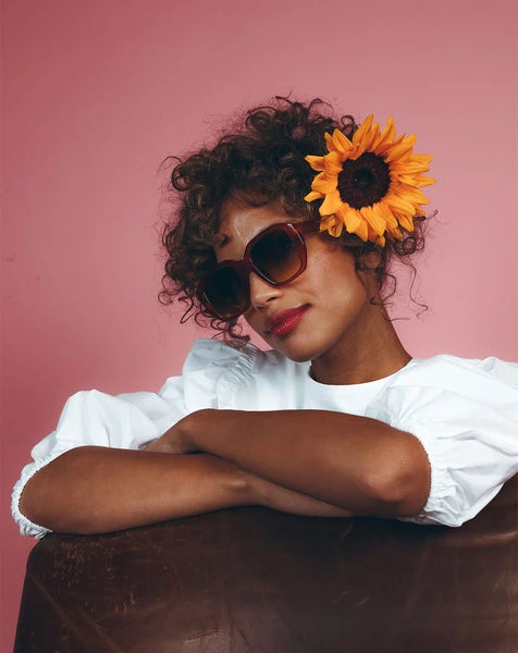 Powder Jolene Rust Sunglasses 3 Powder Jolene Rust Sunglasses