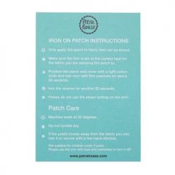 Petra Boase Pink Rose Patch Iron On