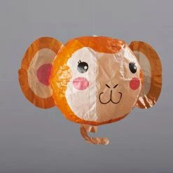 Petra Boase Monkey Paper Balloon Card
