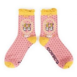 Powder Alphabet Sock
