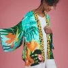 Powder Cheetah Kimono Jacket