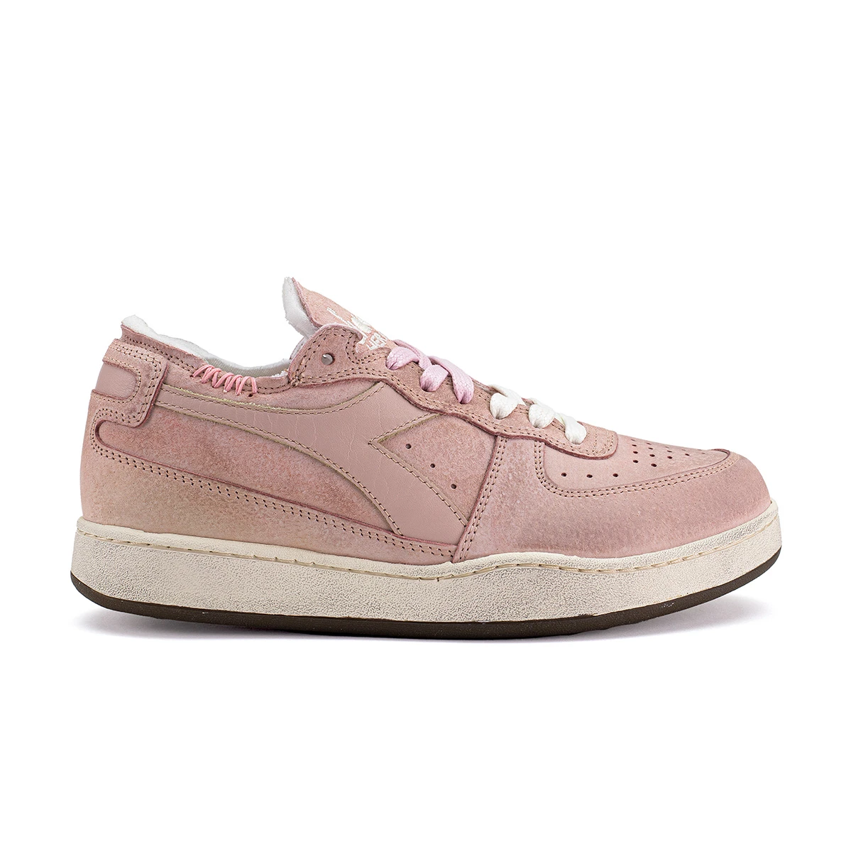 Diadora Mi Basket Row Cut Suede Used Wn 1 Diadora Mi Basket Row Cut Suede Used Wn
