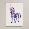 Petra Boase Risograph Print - Zebra