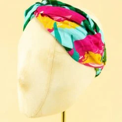 Powder Cheetah Elasticated Headband