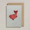 Petra Boase Iron On Patch Card - Koi Fish