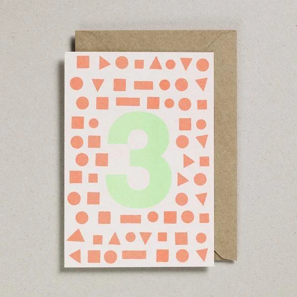 Petra Boase Fluorescent Risograph Age Card 2 Petra Boase Fluorescent Risograph Age Card