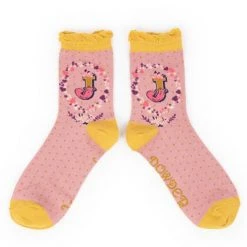 Powder Alphabet Sock