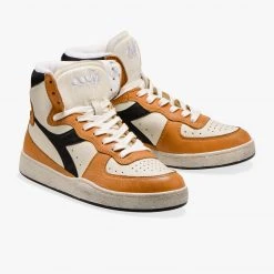 Diadora Snow White Nugget MI Basket Used Shoe