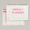 Petra Boase Weekly Planner - Pink & Green Star