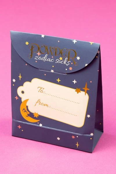 Powder Gemini Zodiac Ankle Sock 3 Powder Gemini Zodiac Ankle Sock