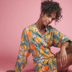 Powder Citrus Fruits Pyjamas