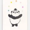 Petra Boase Panda Risograph Print