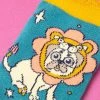 Powder Leo Zodiac Ankle Sock