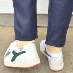 Diadora Basket Row Cut Terry White/eden Trainers