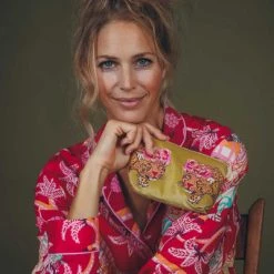 Powder Climbing Leopard Mini Pouch