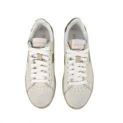 Diadora Scarpe Game L Low Icona Donna White/Antler/Flint Gray 5 Diadora Scarpe Game L Low Icona Donna White/Antler/Flint Gray