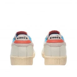 Diadora Scarpe Game L Low Icona Donna Blc De Blc/Azz Bello/Rss Coral 5 Diadora Scarpe Game L Low Icona Donna Blc De Blc/Azz Bello/Rss Coral