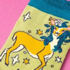 Powder Virgo Zodiac Ankle Sock