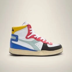 Diadora Diadora Heritage Mi Basket White Princess Blue Black