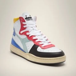 Diadora Diadora Heritage Mi Basket White Princess Blue Black