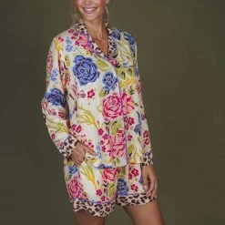 Powder Floral Print Pyjamas 5 Powder Floral Print Pyjamas