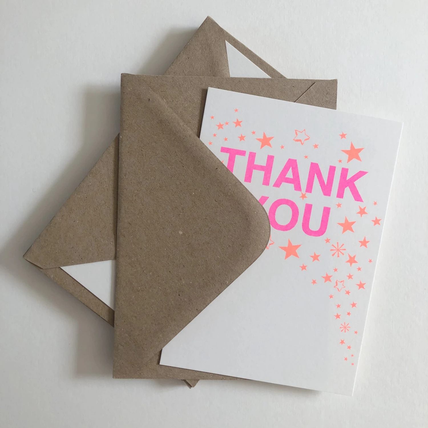 Petra Boase Thank You Cards Pink & Orange Neon Stars Pack of 12 3 Petra Boase Thank You Cards Pink & Orange Neon Stars Pack of 12